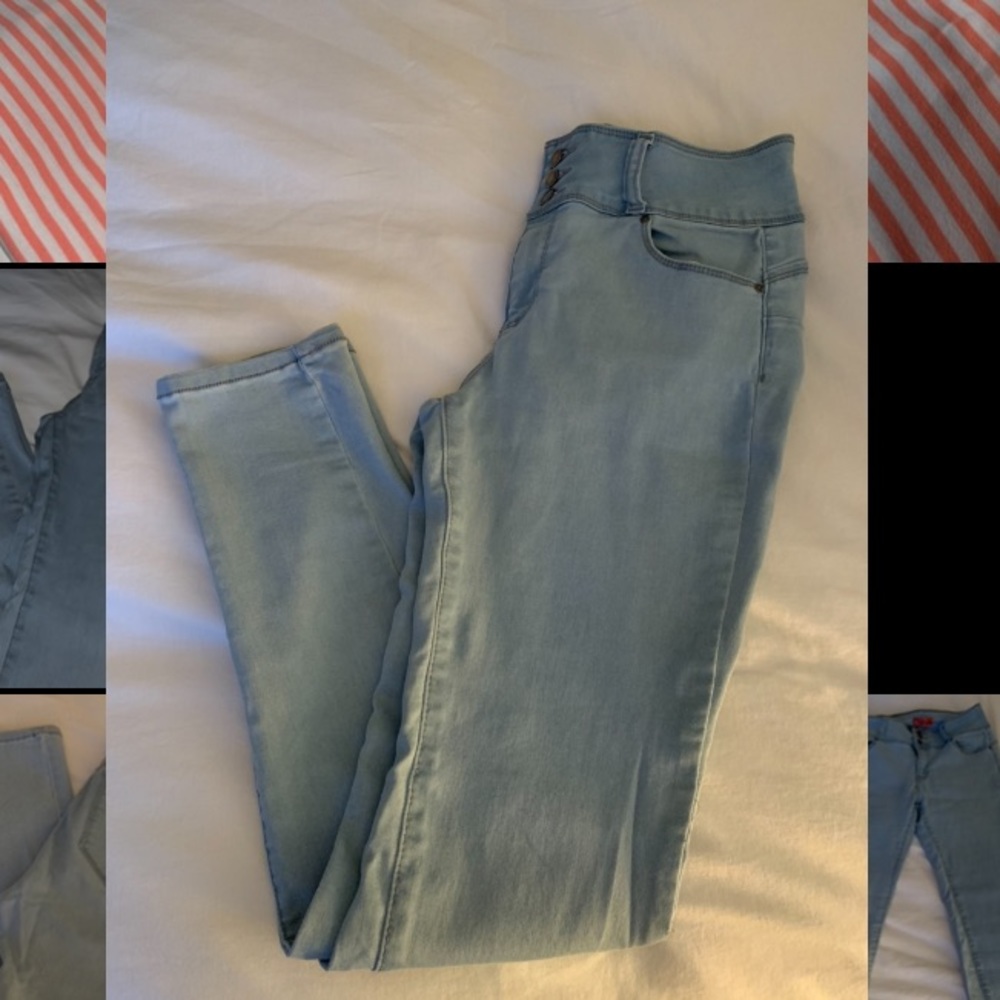 Light blue jeans